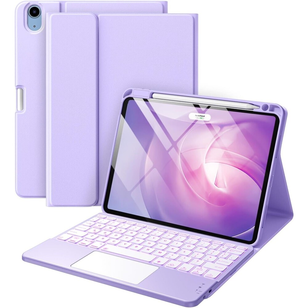 iPad Air 11 Inch & Air 5th/ 4th Generation Magnetic Detachable Keyboard Case